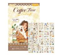 Planner Stickers - Waterproof Decoration Set, Cute Journal Stickers, Aesthetic Scrapbooking Labels, Colourful Planning Accents, Creative Sticker Collection, Waterproof, For The Creative