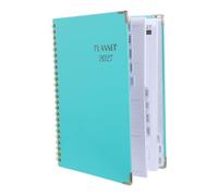 Planner Weekly and Monthly English Calendar Notebook Spiral Agenda