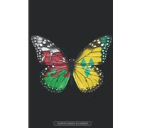 Planner: Welsh Saint Vincentian Flag Combined Butterfly Flags Of Wales St Vincent & The Grenadines