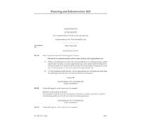 Planning and Infrastructure Bill Amendments to be moved in Committee of the Whole House [Supplementary to the Third Marshalled List] (House of Lords) HLB 110 III a