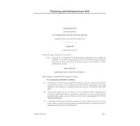 Planning and Infrastructure Bill Amendments to be moved in Committee of the Whole House [Supplementary to the Third Marshalled List] (House of Lords) HLB 110 III b