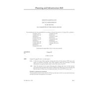 Planning and Infrastructure Bill Eighth Marshalled List of amendments to be moved in Committee of the Whole House (House of Lords) HLB 110 VIII