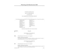 Planning and Infrastructure Bill Fourth Marshalled List of amendments to be moved in Committee of the Whole House (House of Lords) HLB 110 IV