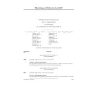 Planning and Infrastructure Bill Revised Fourth Marshalled List of amendments to be moved in Committee of the Whole House (House of Lords) HLB 110 IV Rev