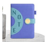 Planning Notebook - 6x9 Inch Leather Daily Planner Journal, to Do Item Journal for School College Business Nursing Schedule | Lecture Note Integration, Business Trip Organization, Patient Care Logging