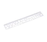 Planning Stencil Templates - Journaling Templates | Stainless Steel Stencils for Scrapbooking and Planners, Stainless Steel Ruler for Technical Drawing, for Writing Plans