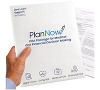 PlanNow Medical and Financial Power of Attorney Plus Pre-Alignment Forms - Easy Step-by-Step Guide Legal Forms Advance Financial & Health Care - Lawyer Approved - Live Support