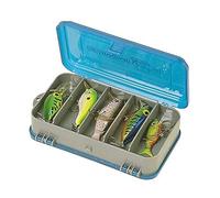 Plano Double-Sided Tackle Organizer, Storage Box, Molded Tackle Storage, All Fishing,Unisex, Grey / Blue