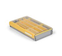 PLANO EDGE - Flex 3700 Box,Waterproof Tackle boxes with pre-cut dividers for customization, Fishing Tackle Organizer boxes w Rust Protection, Heavy duty organisation boxes for, fishing lures, baits