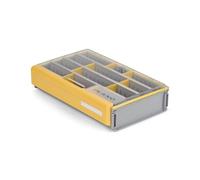 PLANO EDGE - Utility Box Waterproof Tackle boxes with pre-cut dividers, Fishing Tackle Organizer boxes w Rust Protection, Heavy duty organisation boxes for, fishing lures, baits