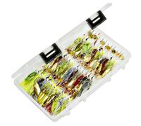 Plano Elite Series Spinnerbait StowAway 3700, Transparent, Holds Up to 39 Individual Spinnerbait Lures, Tangle-Free Bait Tackle Storage and Organizer, Utility Boxes for Fishing