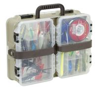 PLANO Flex 'N Go Satchel 3600,Double Sided Tackle Box, Fishing Equipment Storage Box, compact tackle box, satchel, perfect to store Lures, Hardbaits, Softbaits other fishing tackle