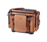 Plano Guide Series 3700 XL Tackle Bag, Beige 1680 Denier Fabric with Waterproof Base, Includes 10 Stowaway Utility Organization Boxes, Large Premium Fishing Storage