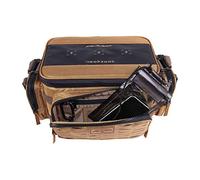 Plano Guide Series Tackle Bag 3600, Storage Box, Soft Tackle Storage, All Fishing, Unisex, Tan - Black
