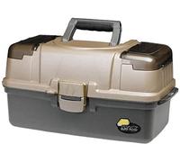 PLANO Guide Series Tray Tackle Box,Fishing Tackle Organizer, Portable Storage Organizer, Tool box, Small parts, Removable Trays, Fishing, Beading, School or Office Supplies or Crafting Materials