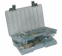 PLANO Guide Series Two-Tiered StowAway 3700,Double Sided Tackle Box, Fishing Equipment Storage Box, compact tackle box, satchel, perfect to store Lures, Hardbaits, Softbaits other fishing tackle