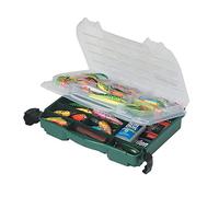 PLANO LockJaw Satchel,Double Sided Tackle Box, Fishing Equipment Storage Box, compact tackle box, satchel, perfect to store Lures, Hardbaits, Softbaits other fishing tackle,