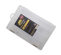 PLANO ProLatch 3600 StowAway- Horizontal,Fishing tackle box, Plastic Box, Plastic Storage Organizer Box w Removable Dividers, Tackle Tray for Crankbaits, Softbaits and hooks, fishing equipment