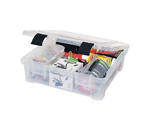 PLANO ProLatch- Storage Box XXL,Fishing tackle box, Plastic Box, Plastic Storage Organizer Box w Removable Dividers,