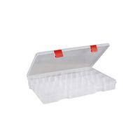 PLANO Rustrictor - StowAway 3700, RUST PREVENTION Tackle box with compartments, Fishing Tackle Organizer box, Heavy duty organisation boxes for, fishing lures, hard and softbaits & crackbaits