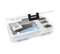 PLANO Soft Plastic 3600 StowAway,Fishing tackle box, Plastic Box, Plastic Storage Organizer Box w Removable Dividers, Tackle Tray for Crankbaits, Softbaits and hooks, fishing equipment