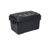 PLANO Sportsman's Trunk - Small 53ltr,Black, Military-Grade Storage Box with Lid, Heavy Duty, Large, Camping & Army Storage Trunks, Perfect for Hunting, Paintball, Airsoft or Home Storage