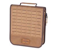 Plano Guide Series Blade Bag, Brown 1680 Denier Fabric, Includes 8 Removable Zip-Seal Organizer Bags, Water-Resistant Soft Storage for Spinner Baits and Blades