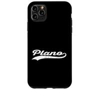 Plano Texas Vintage Cursive US City Name Retro Sports Case for iPhone 11 Pro Max