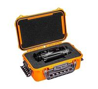PLANO Waterproof Case- Orange with Foam,Waterproof, Outdoor, Storage, Scope protection, Gear, Dry Box IP66, camping, photography, DustProof and Shock Proof Utility Container