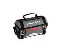 Plano Weekend Series 3500 Softsider Tackle Bag, Gray Fabric, Includes 2 3500 Stowaway Storage Boxes, Soft Fishing Tackle Bag for Baits & Lures, Water-Resistant