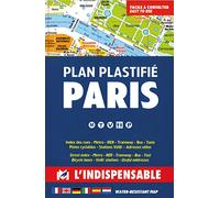 Plans de Paris: Paris street index and maps: Paris Plan plastifie
