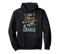 Plans In The Garage Mechanic Car Repair Man Cave Tuning Pullover Hoodie