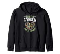 Plant a Garden Harvest Happiness Gardening Zip Hoodie
