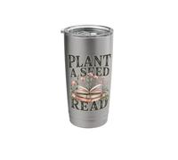 Plant a Seed Read ! 2026 Summer Reading Theme Stainless Steel Insulated Tumbler