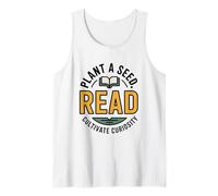 Plant a Seed Read Cultivate Curiosity Tank Top
