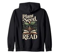 Plant a Seed Read Zip Hoodie
