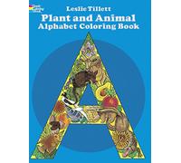 Plant and Animal Alphabet Coloring Book (Dover Coloring Books)