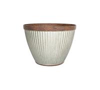 Plant Avenue Plastic Plant Pot, Silver, 52cm