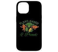 Plant Based and Proud Dancing Veggies Case for iPhone 14
