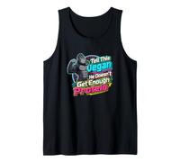Plant Based Athlete Vegan Fitness Protein Humor Tank Top