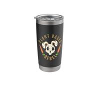 Plant Based Bunny Rabbit Head Vegan Happy Easter Sunday Stainless Steel Insulated Tumbler