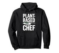 Plant-Based Chef Knife Cook Vegan Vegetarian Cooking Pullover Hoodie