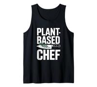 Plant-Based Chef Knife Cook Vegan Vegetarian Cooking Tank Top