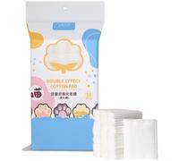 Plant-Based Cotton Pads 222pcs Gentle Face Care(C)