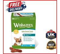 Plant-based Dog Dental Sticks Size S 30 Pieces for Small Breeds Dental Care