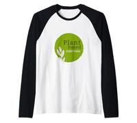 Plant-Based Everything Eat More Plants Vegan Health Fitness Raglan Baseball Tee