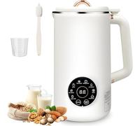 Plant Based Milk Maker Machine - 35oz Automatic Nut & Soy Milk Maker with Vegan Modes and Steam Function for Oat, Almond, and Coconut Milk