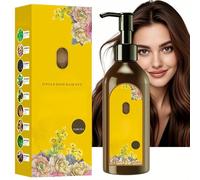 Plant-Based Permanent Hair Dye for Men&Women,Long-Lasting Floral Dye,Natural Organic Hair Dye,Even and Natural Gray H/air Coverage,Gentle & Safe,H/air Nourishment,Long-Lasting Color,Black Tea Color