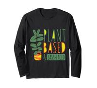 Plant-Based & Sass-Faced Long Sleeve T-Shirt
