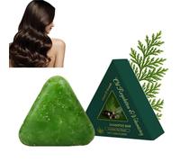 Plant-Based Shampoo Soap Bar,Solid Shampoo Hair Strengthening Soap,Control Oiliness,For Greasy & Curly Hair,Gentle Cleansing And Nourishing Care For Women And Men